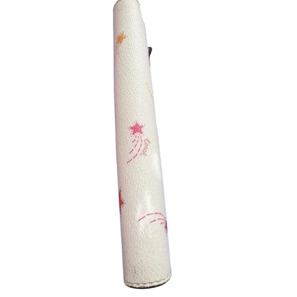 Coach Slim Wallet w/ Shooting Stars Print CF330 (Chalk/Gold/ Multicolor) - Picture 3 of 7